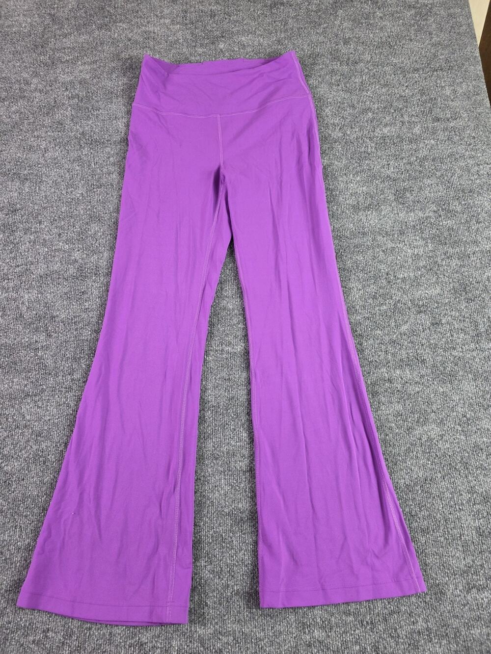 Lululemon Fast and Free Leggins High Purple Size 10 Lg/XL See Pics Tights